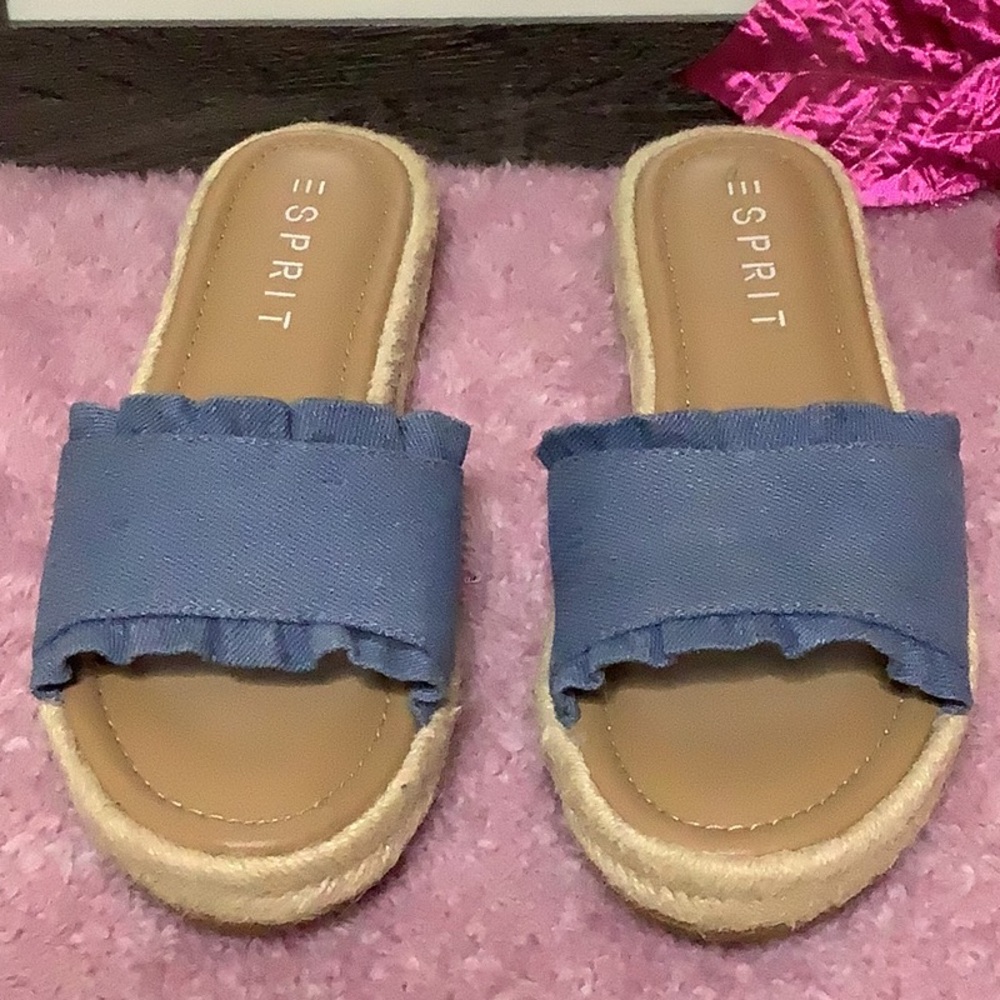 ESPRIT Women's Esprit ruffle Sandals